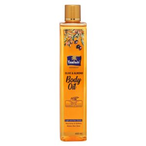 Parachute Advansed Olive & Almond Body Oil, For Nourished Glowing Skin