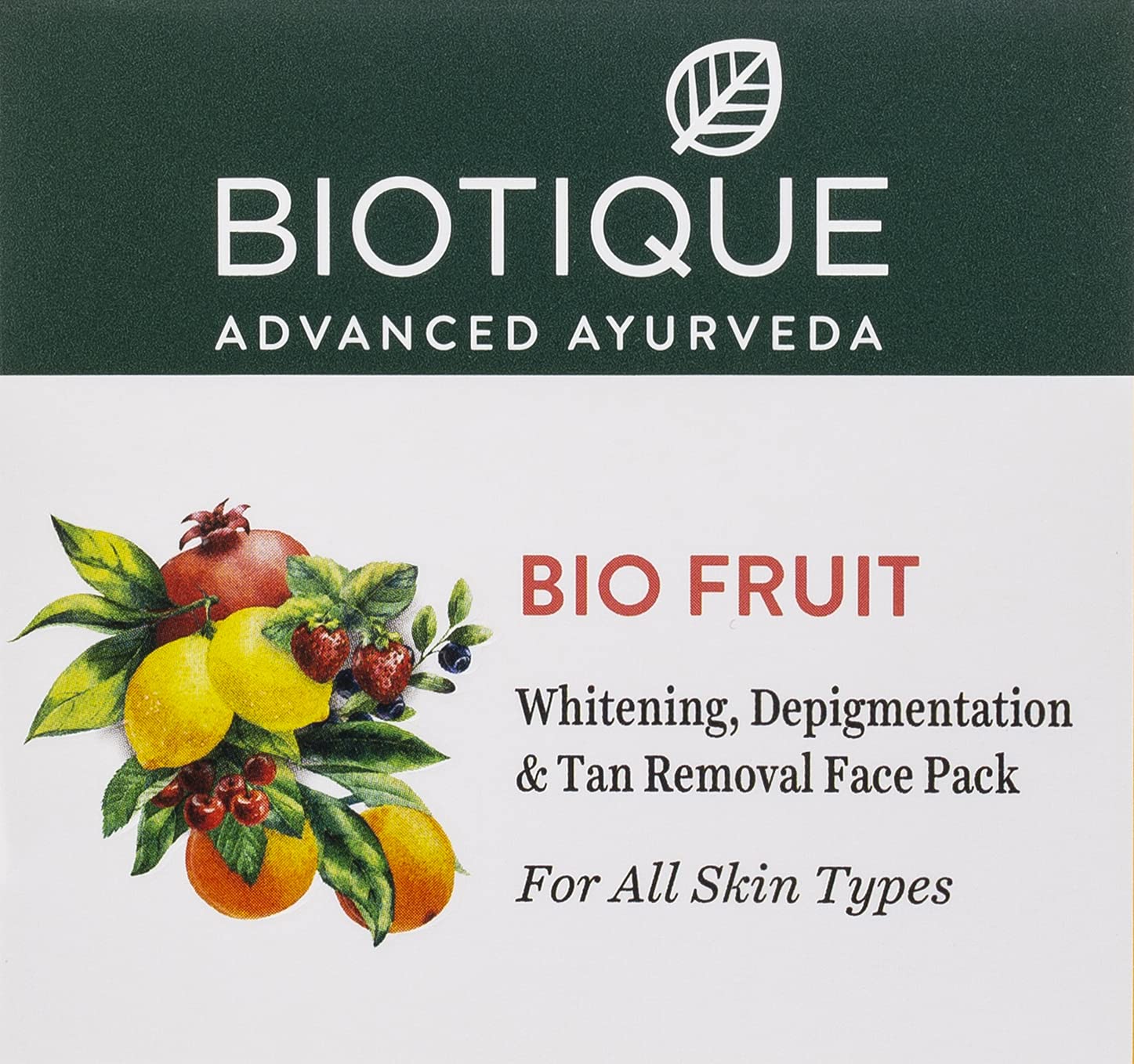 Biotique Fruit Brightening Depigmentation