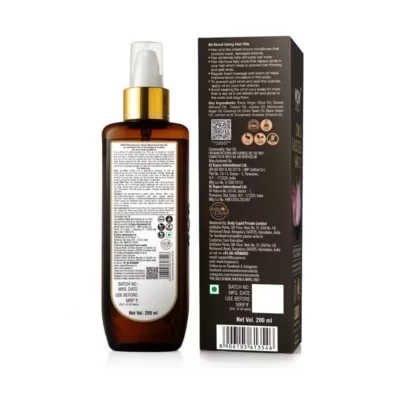 WOW Skin Science Onion Hair Oil for Hair Growth and Hair Fall Control - With Black Seed Oil Extracts - 200 ml